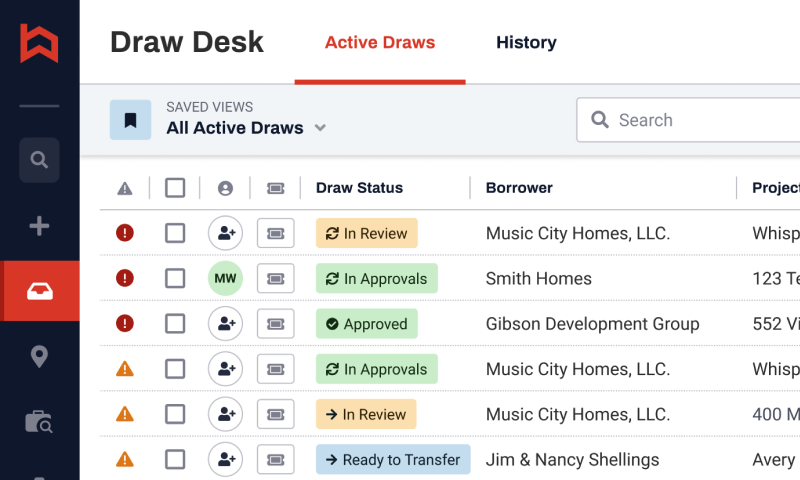 Centralizing Draw Management